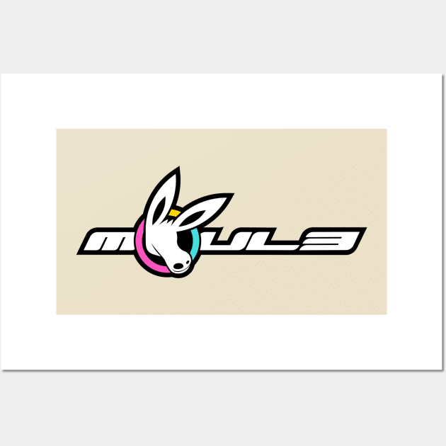 CMYK MOULE Logo Wall Art by MOULE